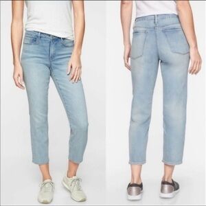 Athleta Sculptek Slim Straight Zion Wash Jeans 6